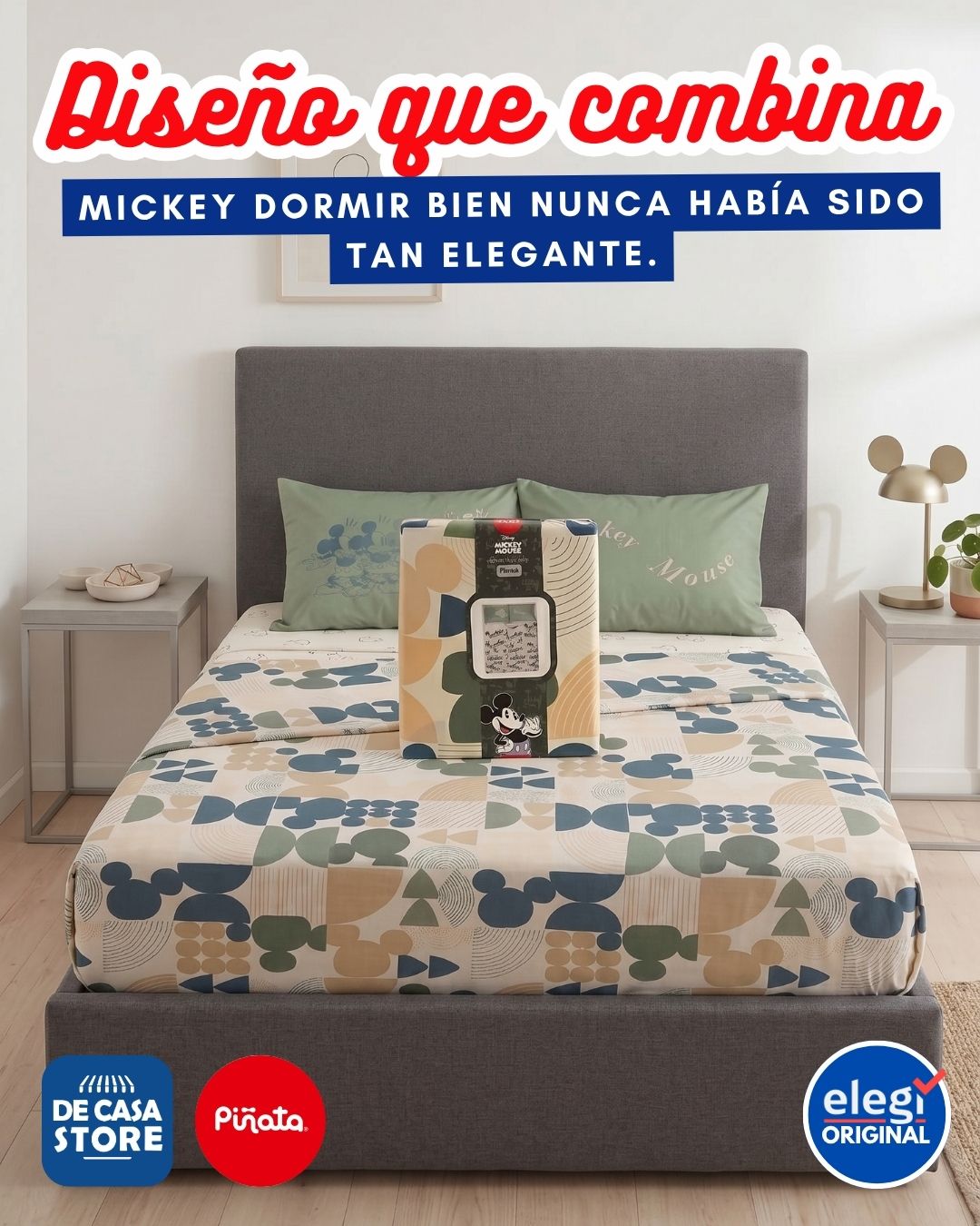 Juego Sábanas Piñata Mickey | 2 1/2 | Línea Plus Licencia Oficial Piñata - 5.jpg