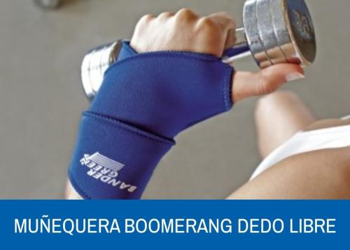 Muñequera Boomberang Dedo Libre