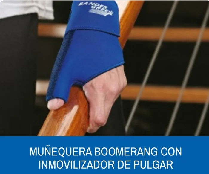 Muñequera Boomberang  con Inmovilizador de Pulgar