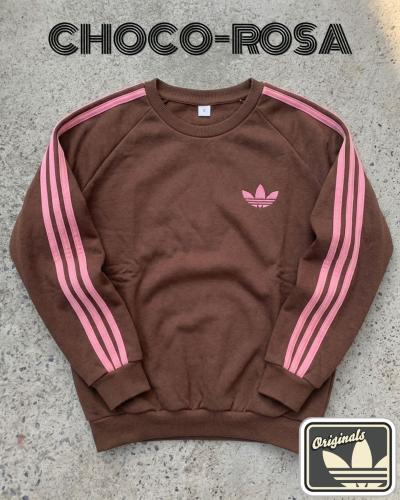 Buzo Adidas Algodon Frisa Retro Flor - Miniatura 7