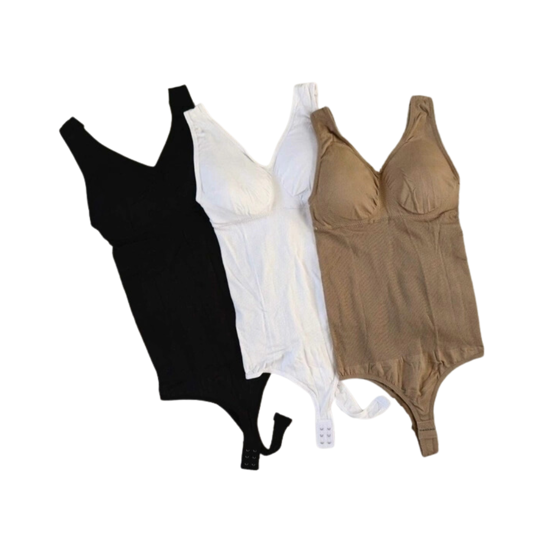 Body Modelador Reductor Faja Microfribra sin Costura Bretel Ancho - 2.png