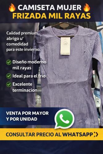 Térmica Mil Rayas Mujer - Miniatura 2