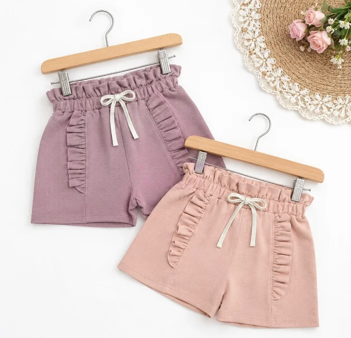 Short Thais Rustico Peinado Elastizado