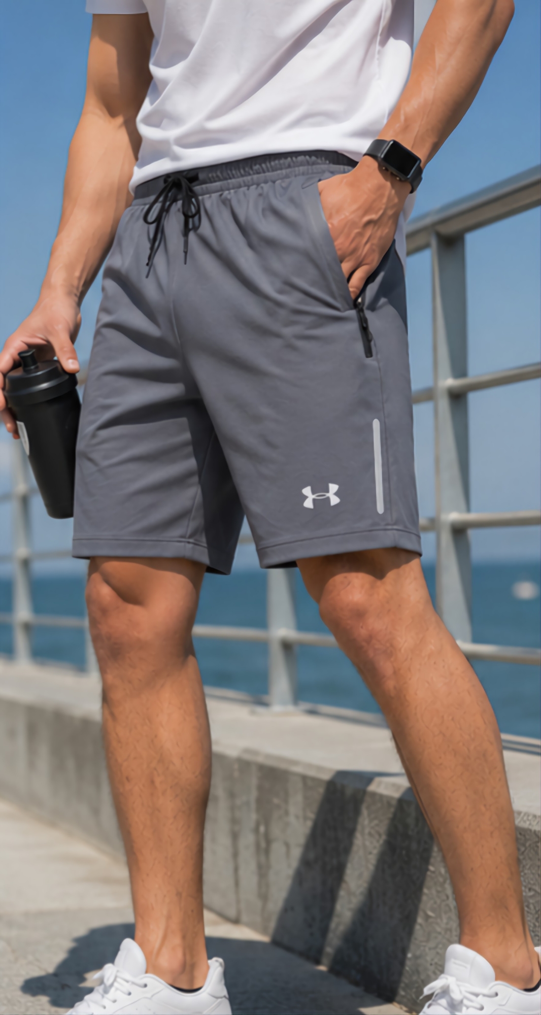Short Deportivo Importado Estampado - Imagen 3