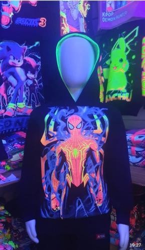 Buso de Niño Spider Man  Brillan en Oscuridad