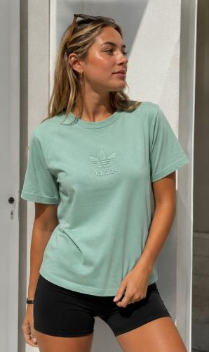 Remeras Logo Bordado Algodón Peinado Ad