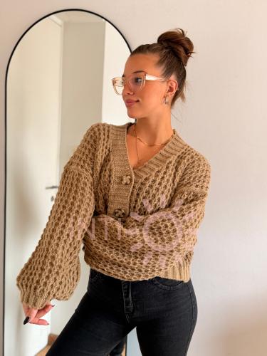 Cardigan Lana Frizada - Miniatura 3