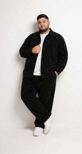 Camisaco Corderoy Liviano Talles Especiales - Miniatura 2