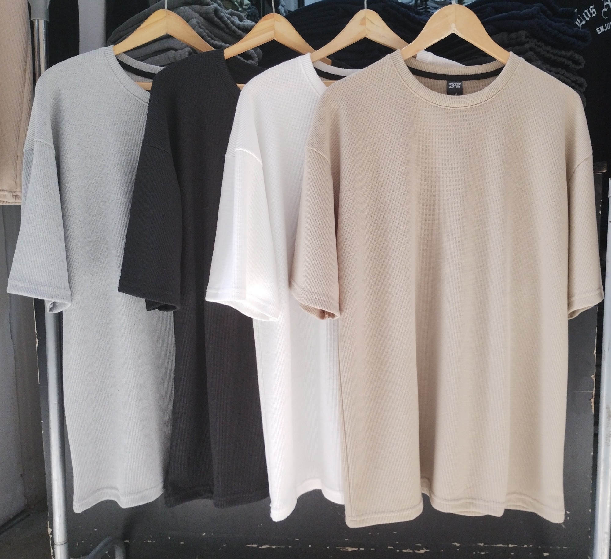 Remeras Overzize en Wafle - Imagen 2