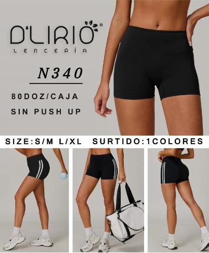 Short Dlirio Tela Suplex S/frunce. Docena#340