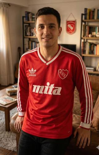 Camiseta Retro Manga Larga Independiente(bochini #10).