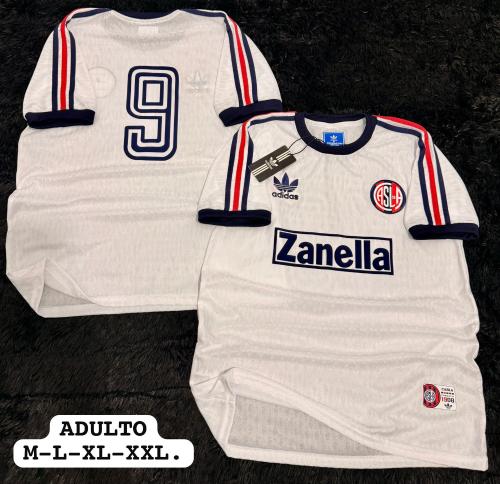 Remera Retro San Lorenzo (zanella). - Miniatura 3