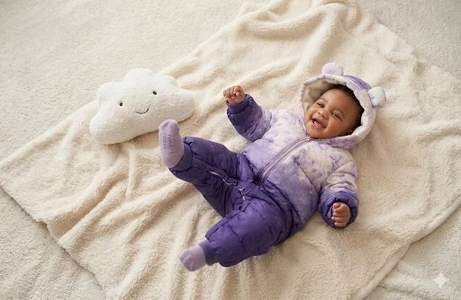 Astronauta Mameluco Termico Bebe Abrigo Unisex