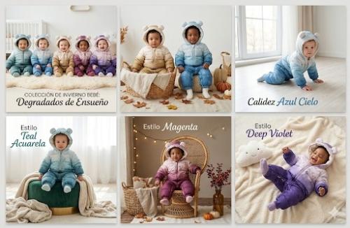 Astronauta Mameluco Termico Bebe Abrigo Unisex - Miniatura 4