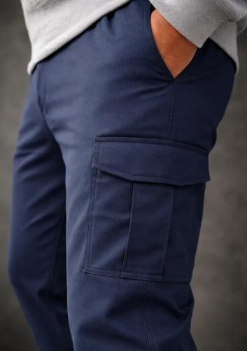 Jogger Cargo de Bengalina Talle Especial - Miniatura 2