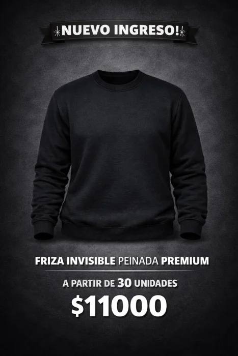 Buzo Cuello Redondo