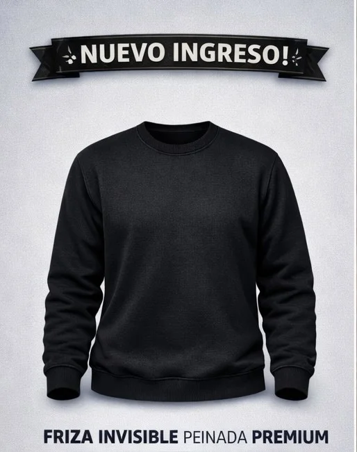Buzo Cuello Redondo