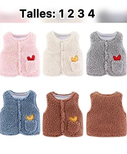 Chalecos Corderito Importados