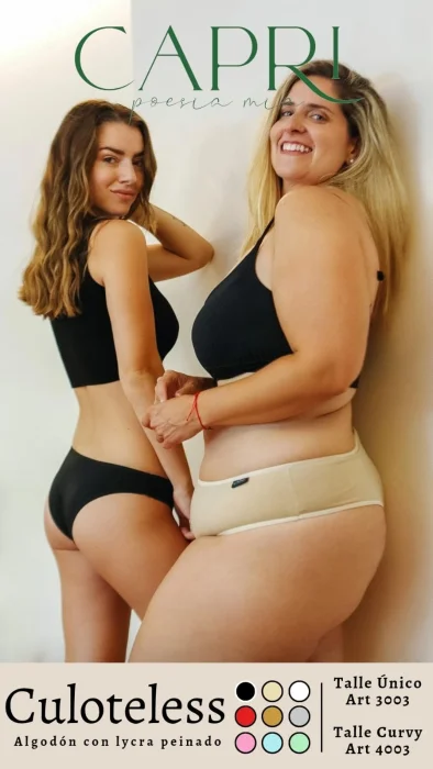 Culotte Les Liso y Estampado