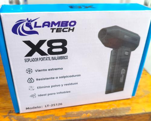 Soplador Portátil Inalámbrico Lambo Tech X8 - Miniatura 2