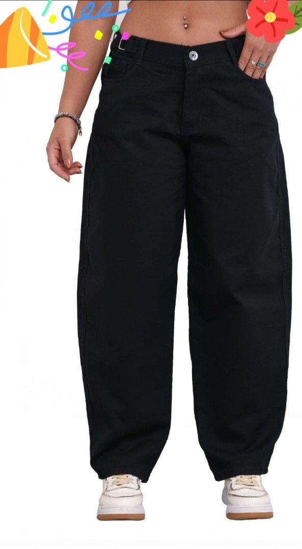 Baggy Negro con Regulador - Imagen 1