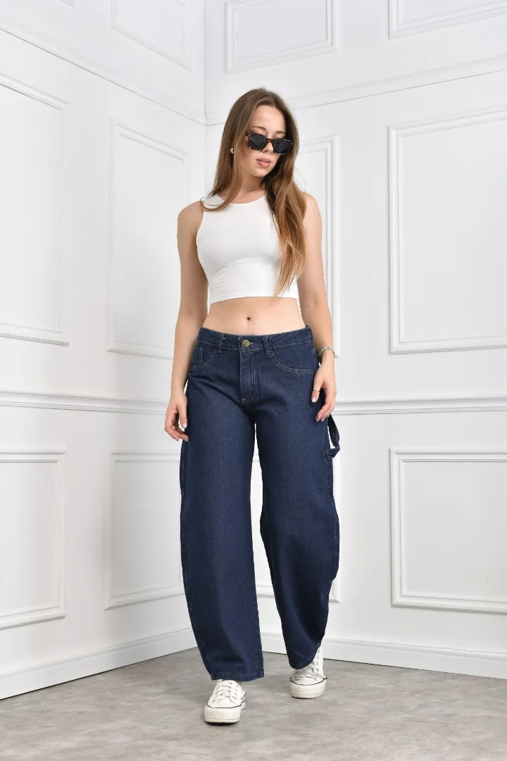 Baggy Azul Rigido - Imagen 1