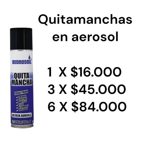 Bedrosoil Quitamanchas en Aerosol - Miniatura 2