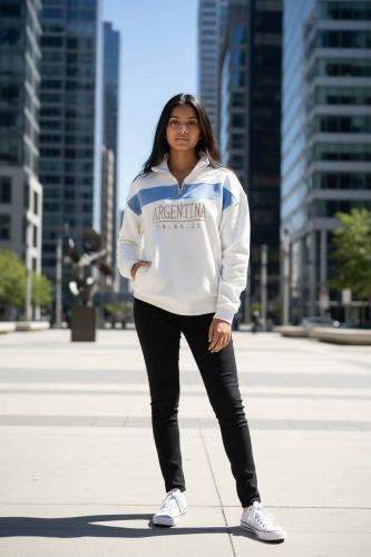 Buzos Friza Invisible Premium Unisex  Argentina Bordado
