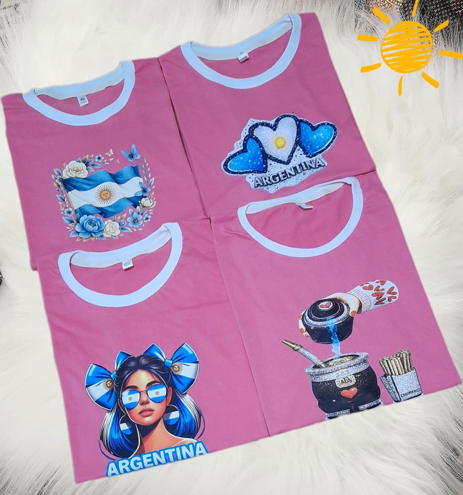 Remeras de Argentina ( Algodon 24.1) - Imagen 1