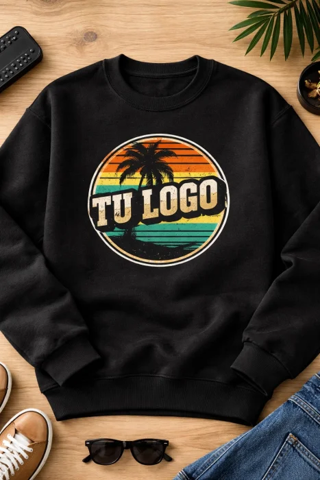 Buzos Cuello Redondo con Logo