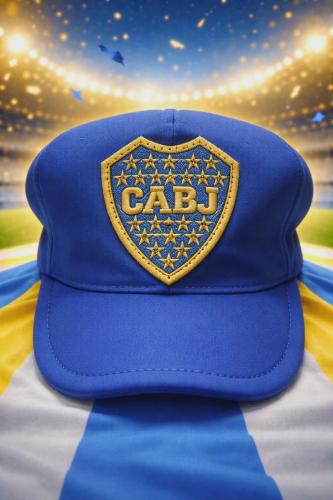 Gorra Boca Juniors para Mascotas - Miniatura 2