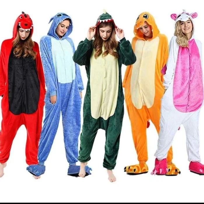 Pijama Enterizo Animado Juvenil/adulto