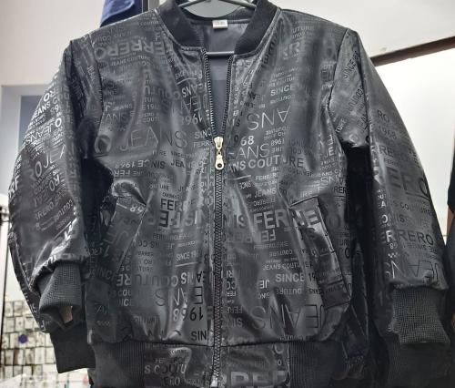 Campera Eco Cuero con Letras - Miniatura 2