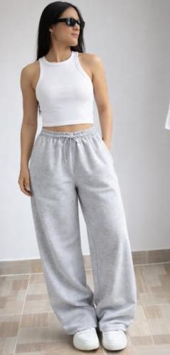 Pantalon Ancho Frisado - Miniatura 2