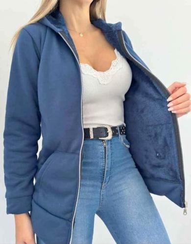 Campera con Piel Dama