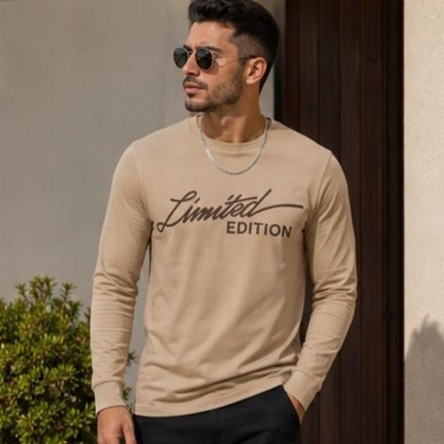 Camiseta Estampada Algodón Peinado