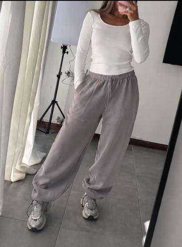 Super Baggy Friza Semi Peinada con Cordón
