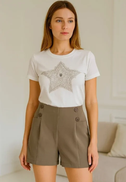 Shorts Botones Importado