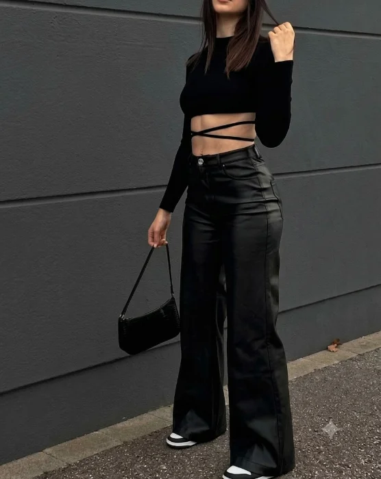 Wide Leg Engomado