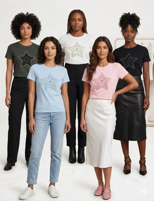 Remera Estrella Importada