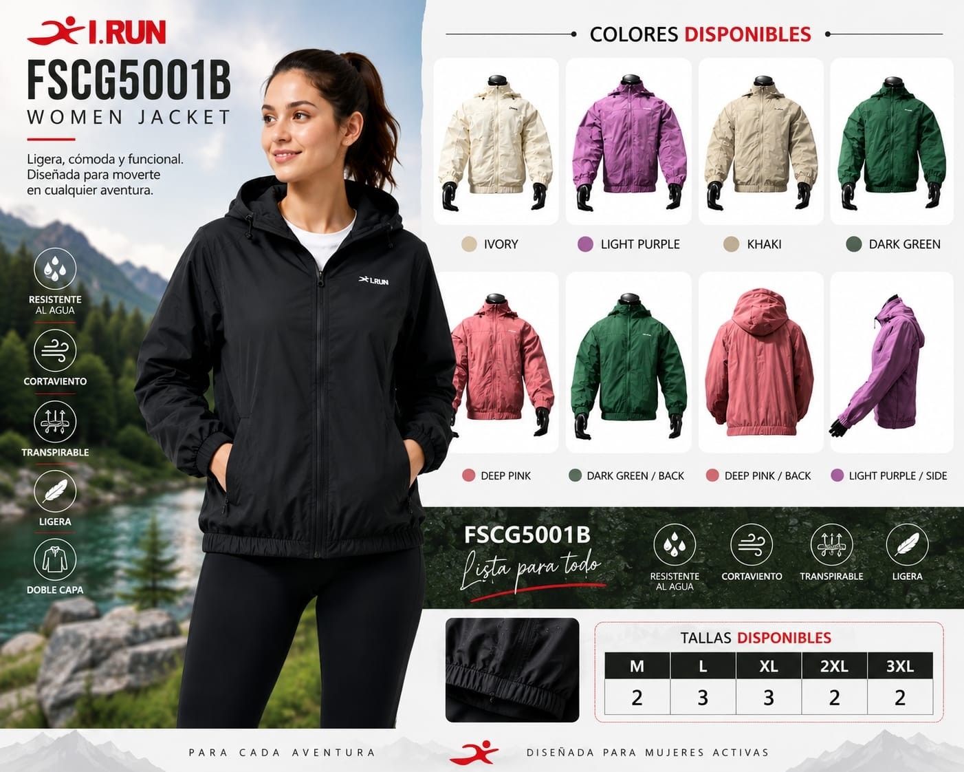 Camperas Impermeable Irun - Imagen 4