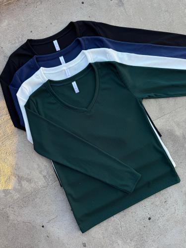 Camiseta V de Morley con Algodon