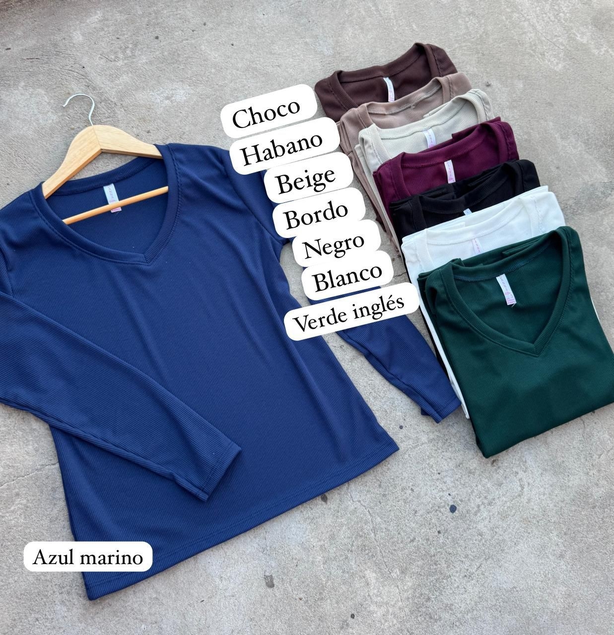 Camiseta V de Morley con Algodon - Imagen 2