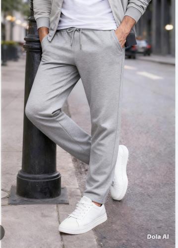 Jogging Recto de Hombre Doble Friza Peinada - Miniatura 3
