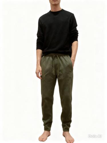 Jogging Recto de Hombre Doble Friza Peinada - Miniatura 4