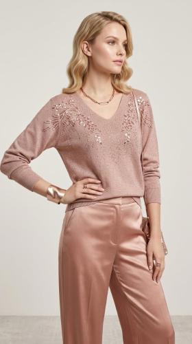 Sweater Importado de Hilo con Mostasillas - Miniatura 6