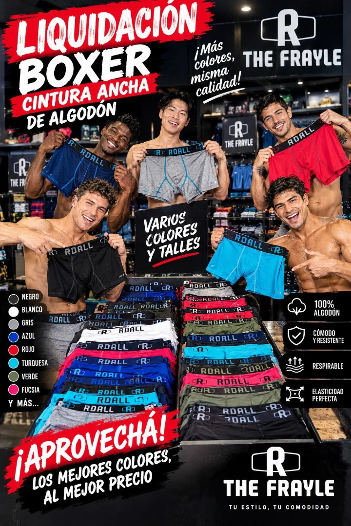 Boxer Cintura Ancha - Imagen 1