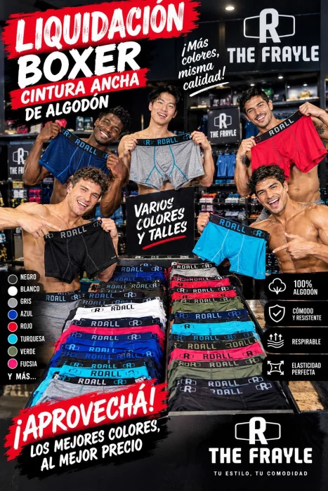 Boxer Cintura Ancha