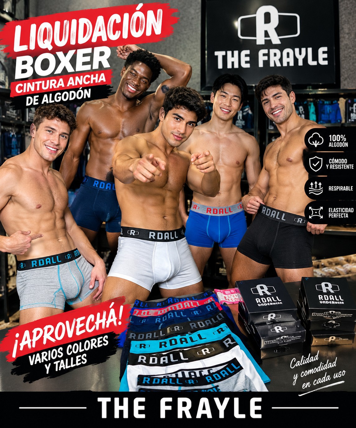 Boxer Cintura Ancha - Imagen 3