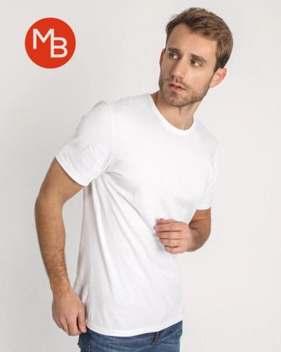 Remera Básica Lisa Blanca